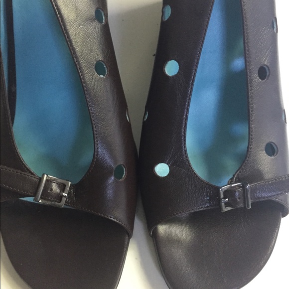 THIERRY RABOTIN WEDGE SANDALS - Picture 2 of 7